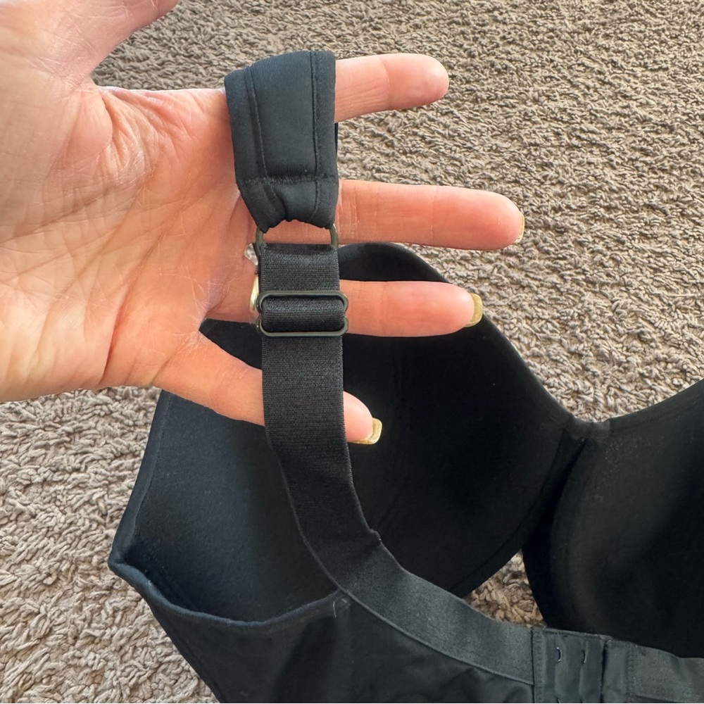 Le Mystere Black Dream Tisha Seamless Full-Coverage Bra 9955 40H NEW $69 - Picture 4 of 8